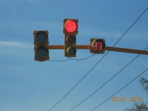 Love this stop light, you know how long