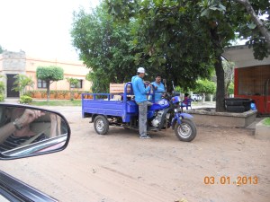 typical transportation in Paraguay